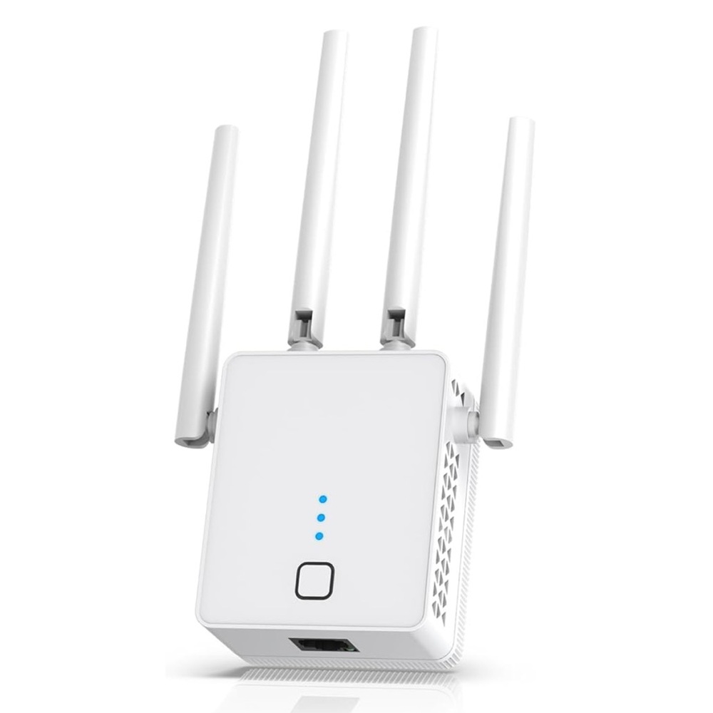 WiFi Extender 2024 Fastest WiFi Booster 1200Mbps Dual Band Covers up to 10000sq